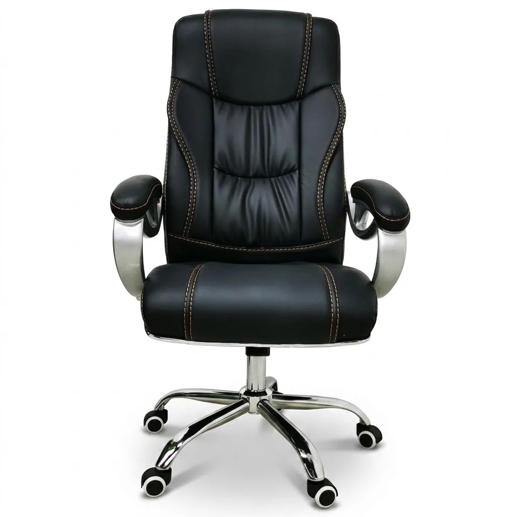 Brown 101 High Back Chair, Front