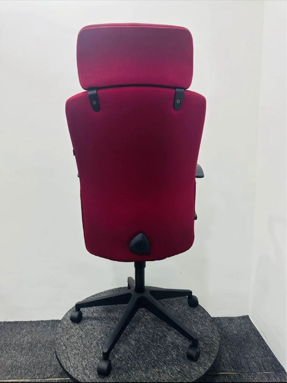 EURO High Back Chair With Head Rest, View 3