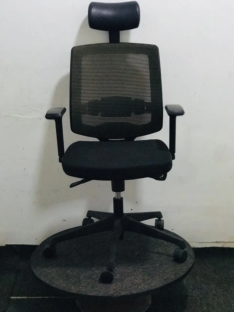 GP-301 BH Green Mesh Chair, Front