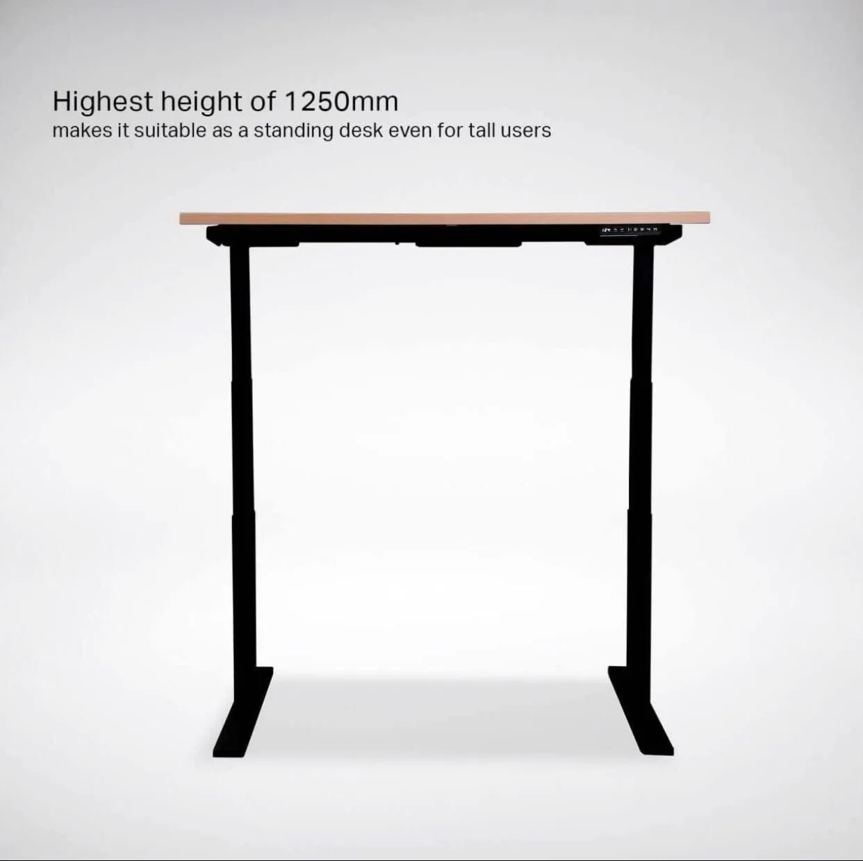 HAWORTH Upside Height Adjustable Standing Desk, Front