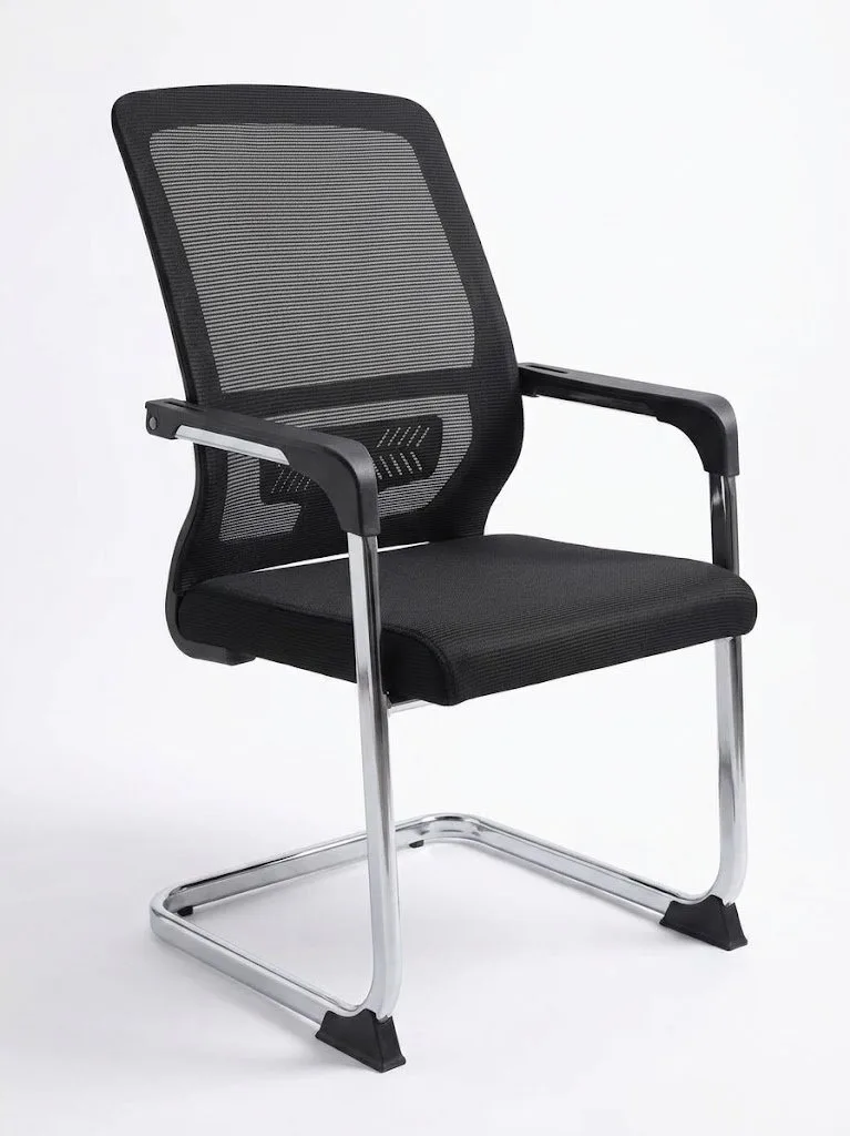 Mesh Visitor Chair, View 3
